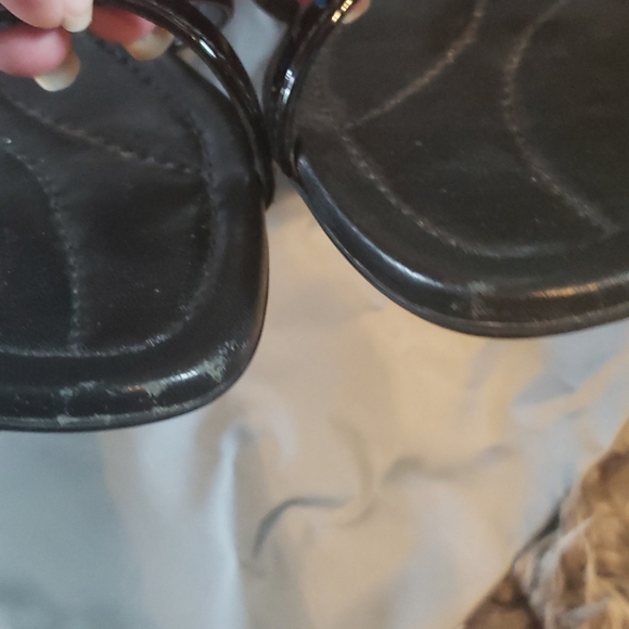 ⚡️SALE⚡️PRADA CALZATURE DONNA STRAPPY SANDALS SZ 38 - Picture 5 of 8